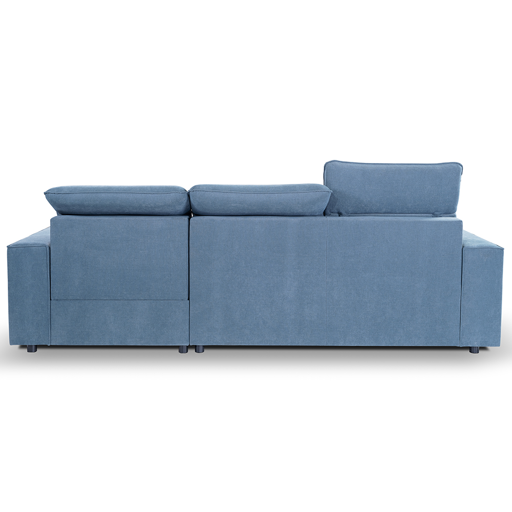 Sedací souprava BALI | 256x178 cm | PRAVÁ | rozkládací + úložný prostor | VÝBĚR TKANIN