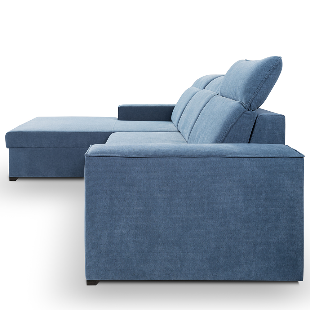 Sedací souprava BALI | 178x256 cm | LEVÁ | rozkládací + úložný prostor | VÝBĚR TKANIN