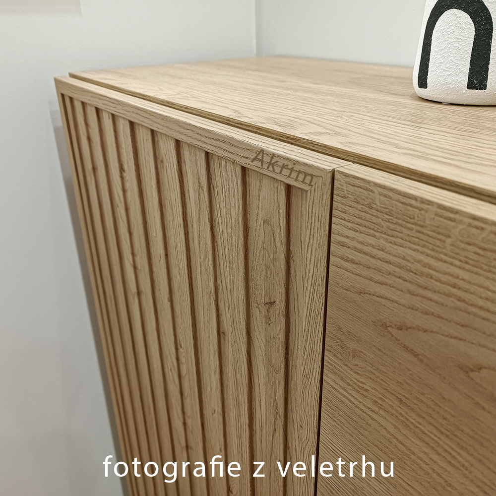 SAORI | komoda K3D | 106 cm | dub cremona