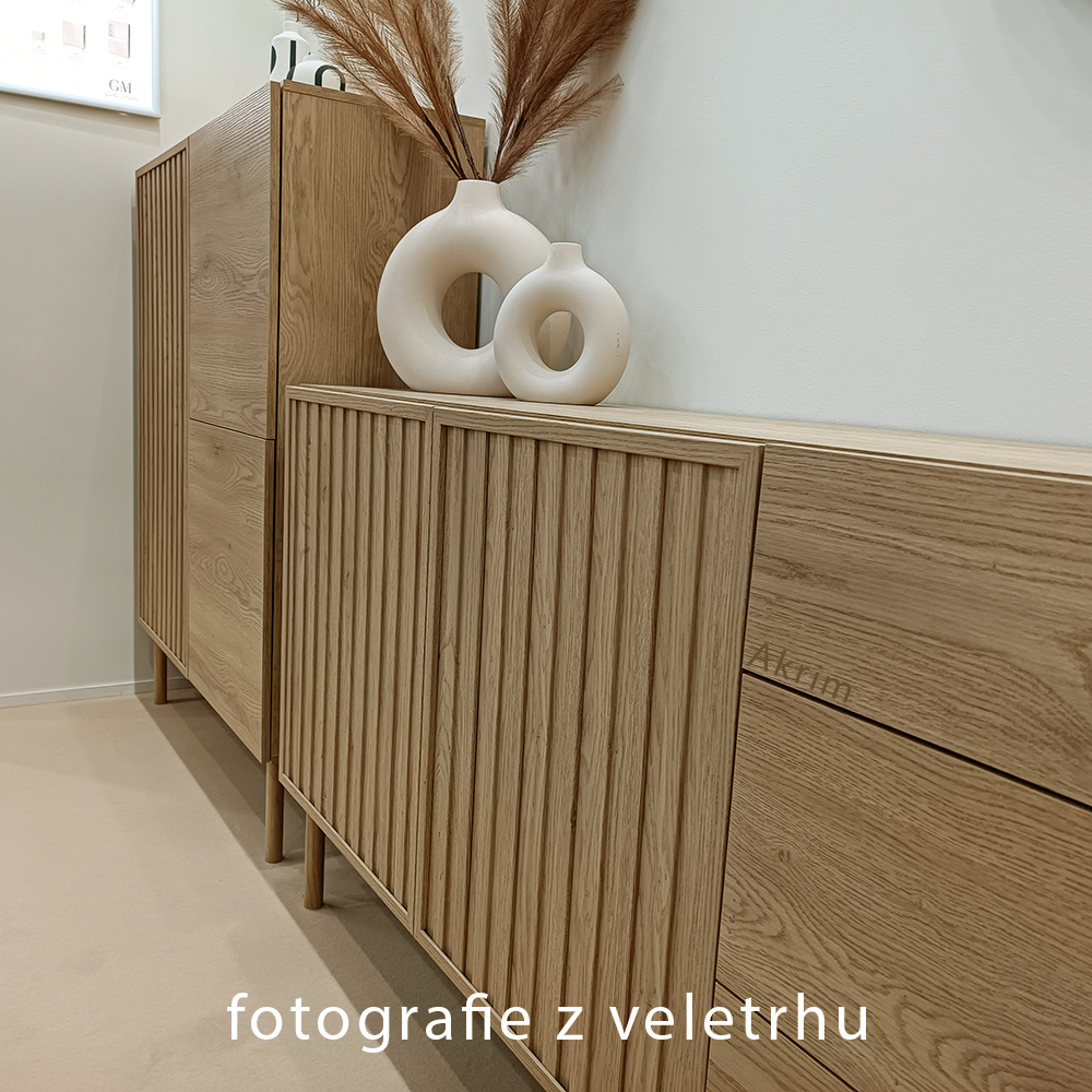 SAORI | konferenční stolek ST | 106x63,6 cm | dub cremona