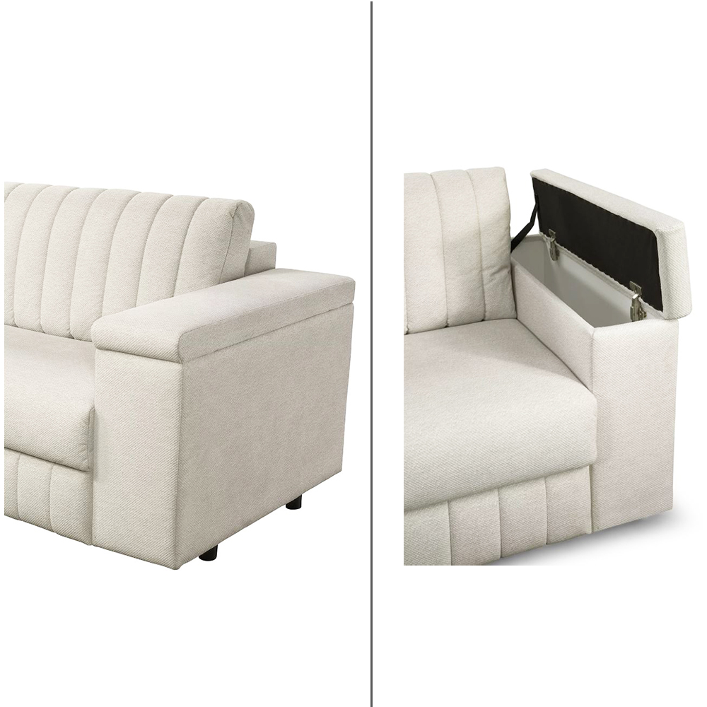 Pohovka GRACE | 217 cm | KAŽDODENNÍ SPANÍ | + úložný prostor | VÝBĚR TKANIN