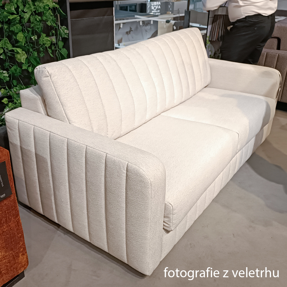 Pohovka GRACE | 175 cm | KAŽDODENNÍ SPANÍ | bez úlož. prostoru | VÝBĚR TKANIN