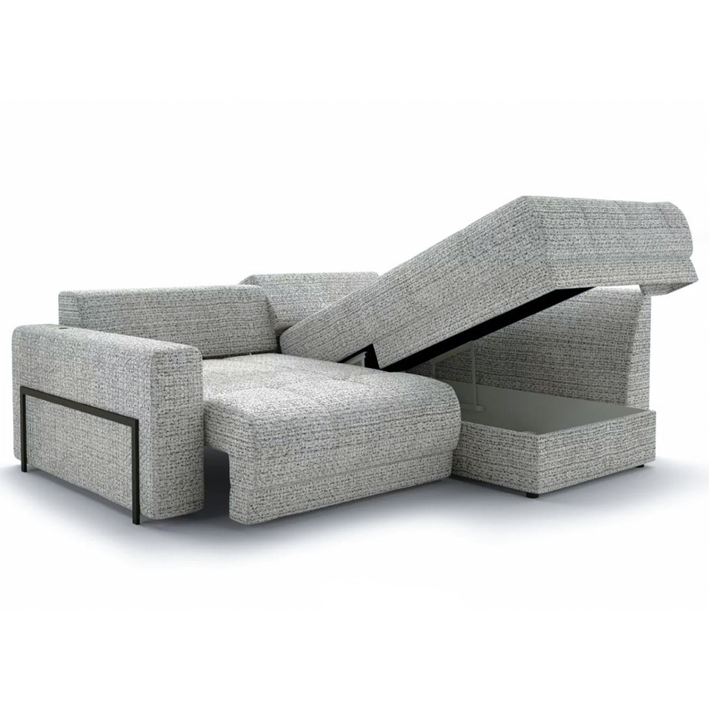 Sedací souprava SERGIO | 253x212 | el. rozklad + USB + úlož. prostor | VÝBĚR TKANINY