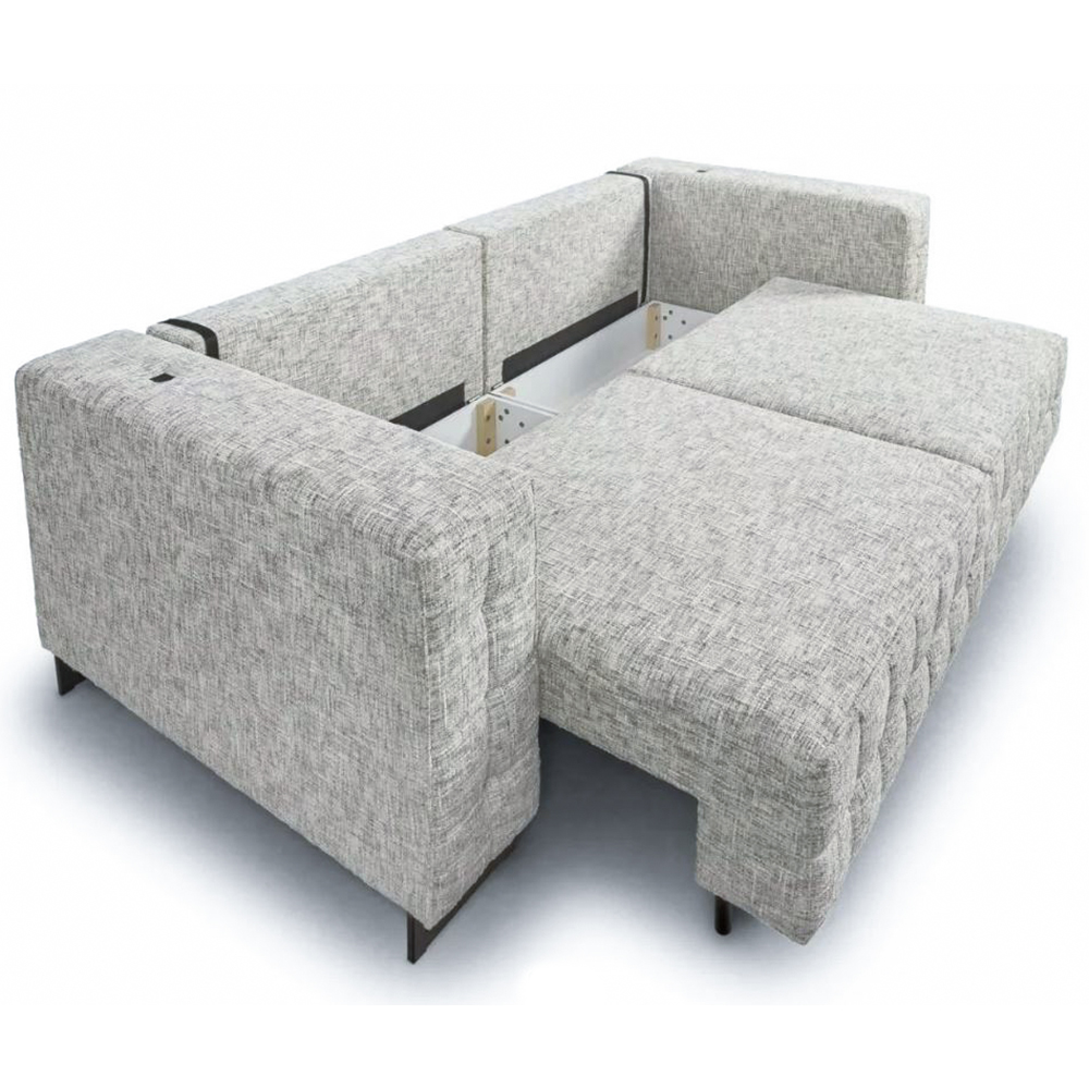 Pohovka GEMMA | 260 cm | EXTRA KVALITA | rozkládací + úložný prostor + USB | VÝBĚR TKANIN