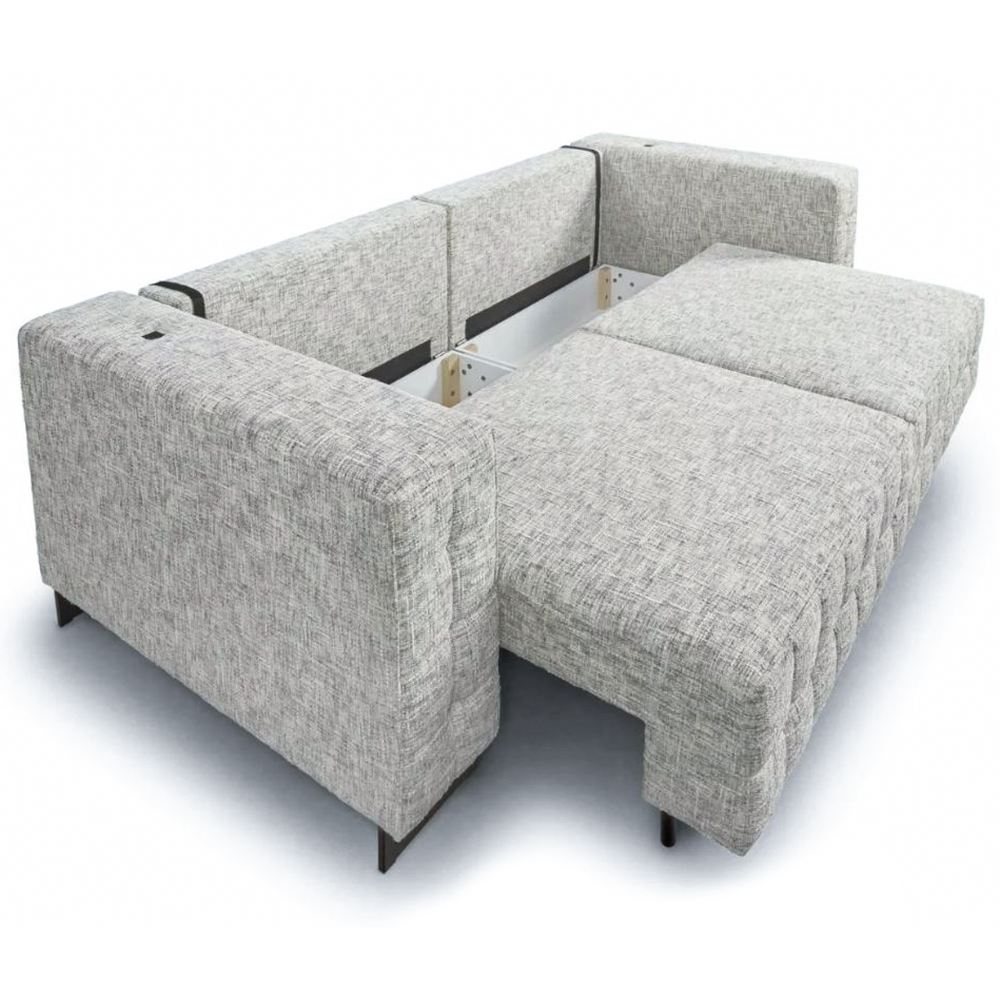 Pohovka GEMMA | 260 cm | EXTRA KVALITA | rozkládací + úložný prostor + USB | VÝBĚR TKANIN