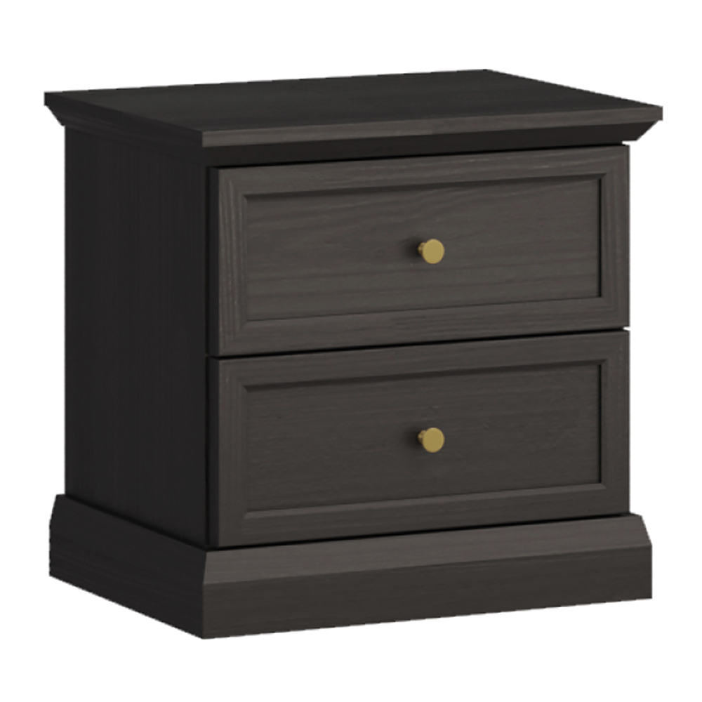 LUCCA c | noční stolek SN | 51,9 cm | černá