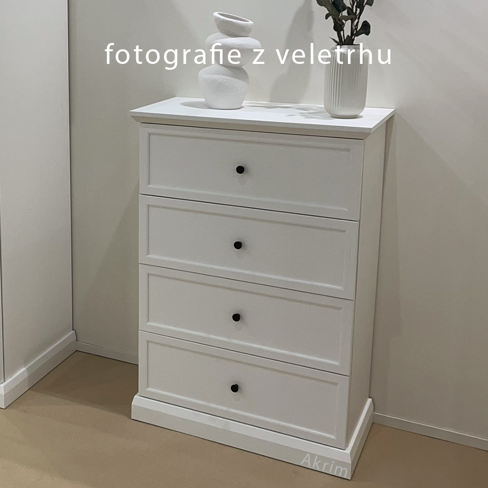 Obývací stěna LUCCA b | 4 díly | sestava A | 396 cm + 146 cm | bílá