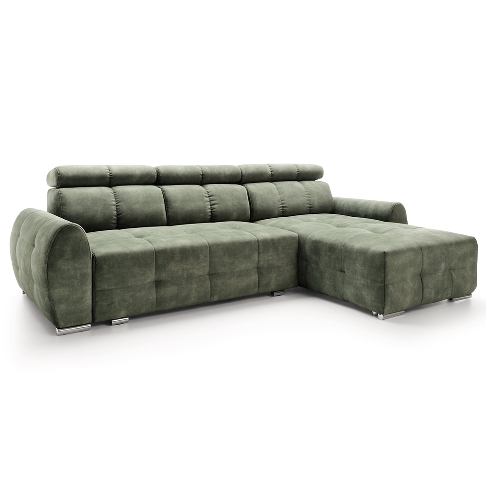 Sedací souprava GARDA III | 286x181 cm | PRAVÁ | každodenní spaní | VÝBĚR TKANINY