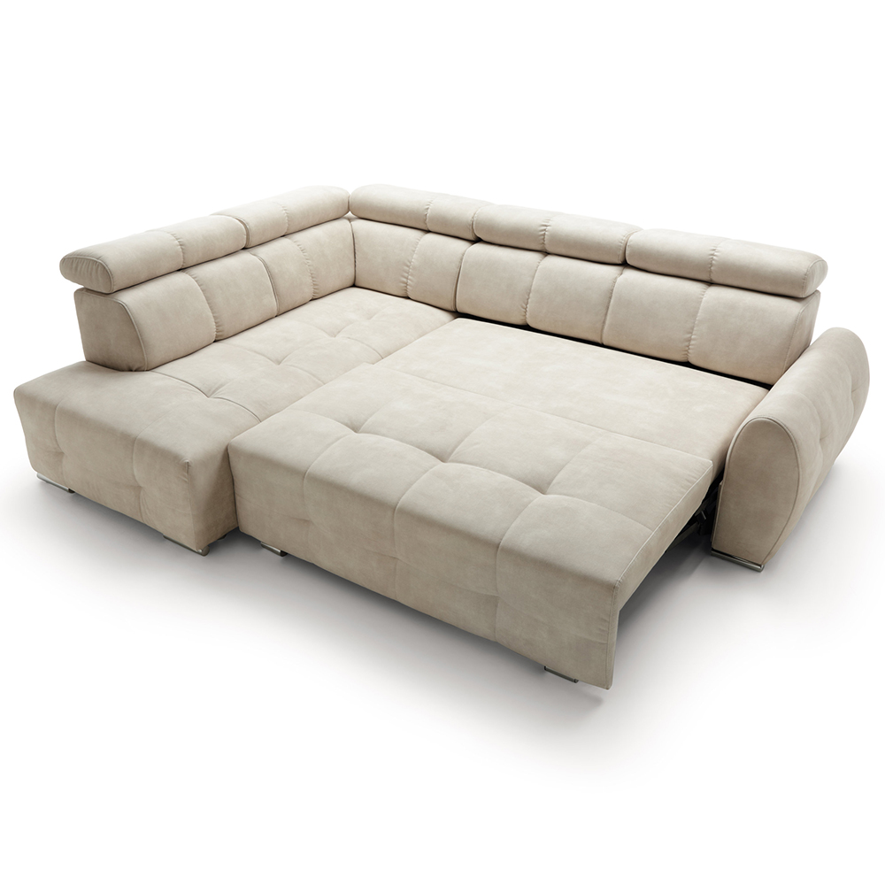 Sedací souprava GARDA II | 208x275 cm | LEVÁ | každodenní spaní | VÝBĚR TKANINY