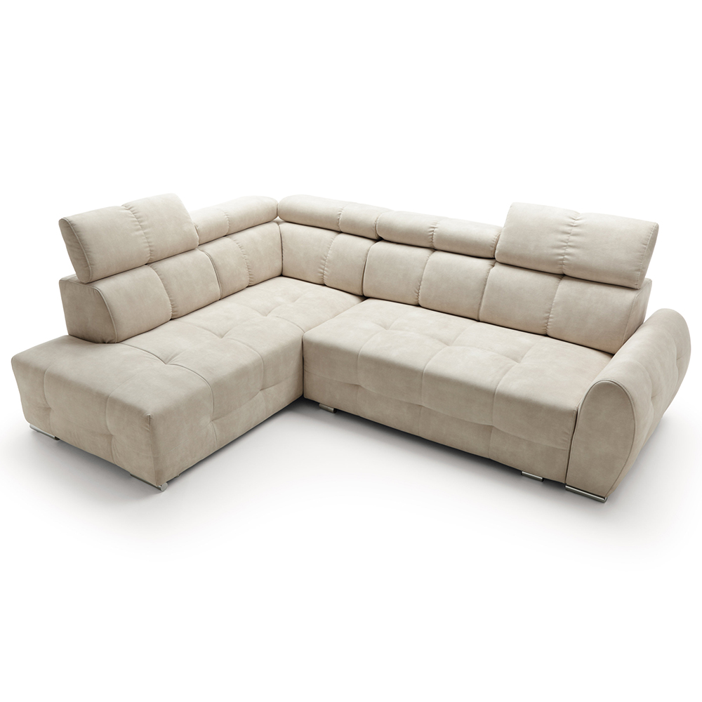 Sedací souprava GARDA II | 208x275 cm | LEVÁ | každodenní spaní | VÝBĚR TKANINY