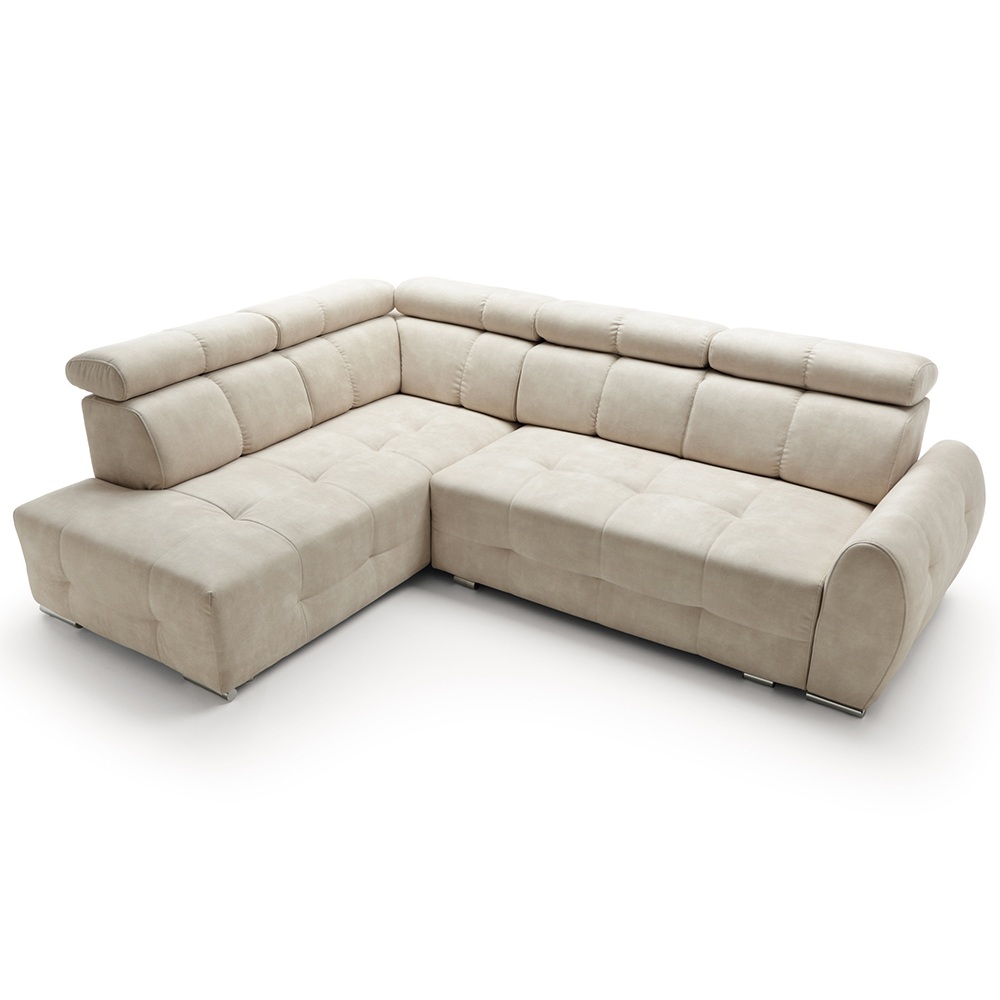 Sedací souprava GARDA II | 208x275 cm | LEVÁ | každodenní spaní | VÝBĚR TKANINY