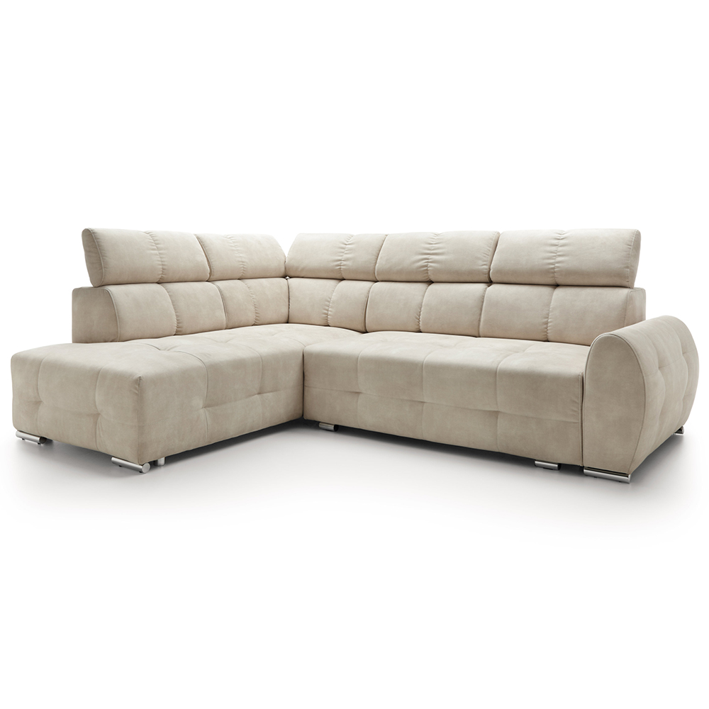 Sedací souprava GARDA II | 208x275 cm | LEVÁ | každodenní spaní | VÝBĚR TKANINY