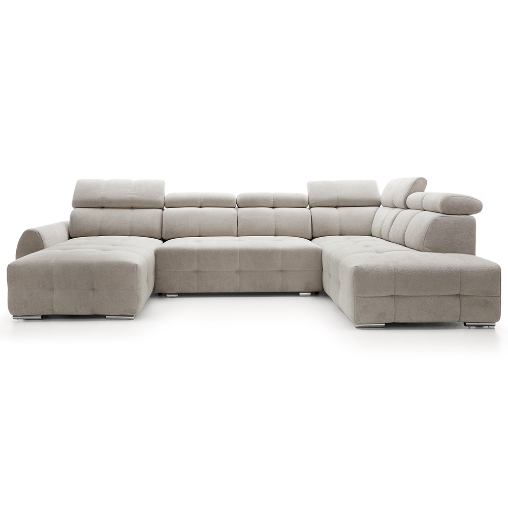 Sedací souprava GARDA I | 181x363x208 cm | PRAVÁ | každodenní spaní | VÝBĚR TKANINY