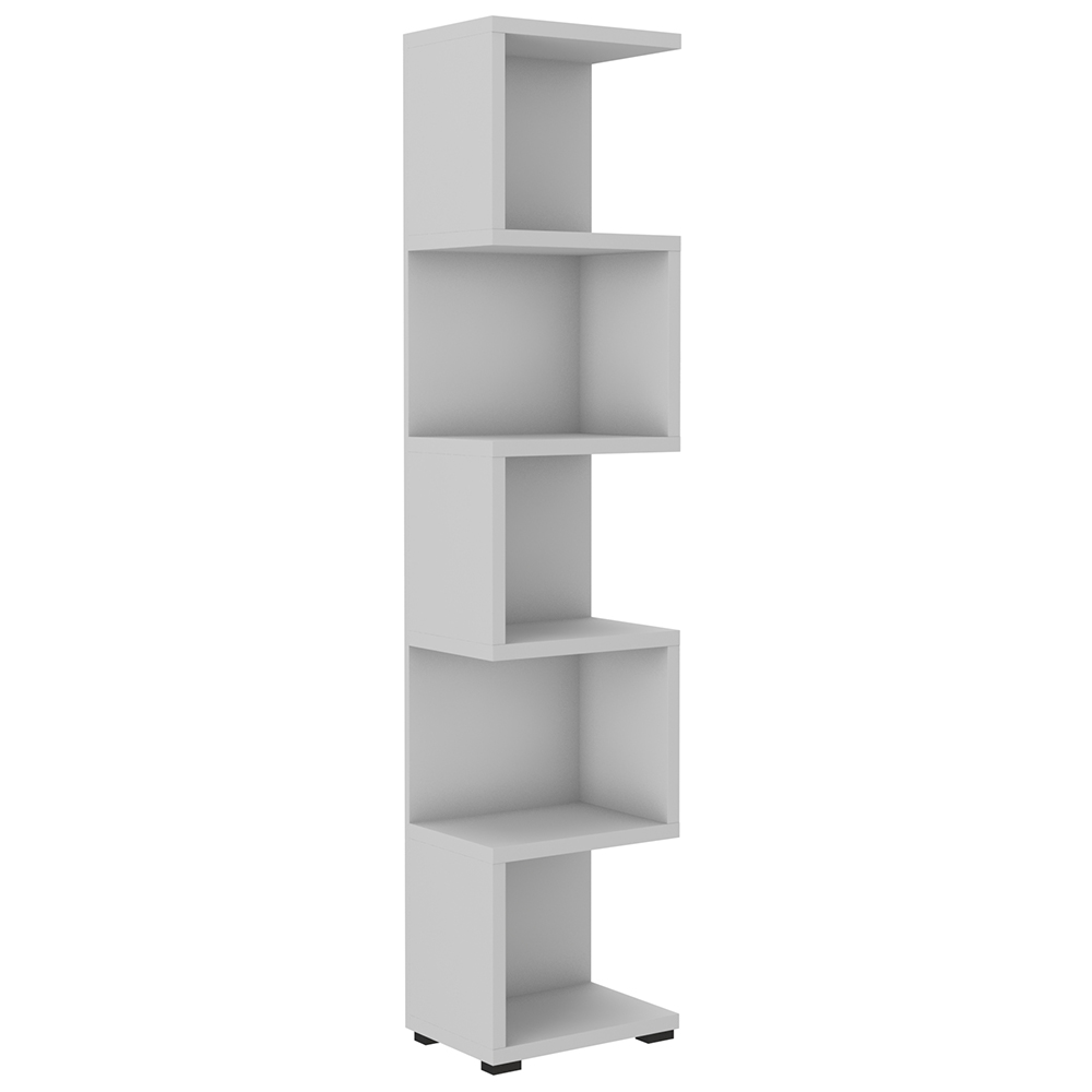 Regál MORE 3-dílná sestava C | 166,4 x 184 cm | světle šedá | lamino o síle 28 mm, záda 16 mm