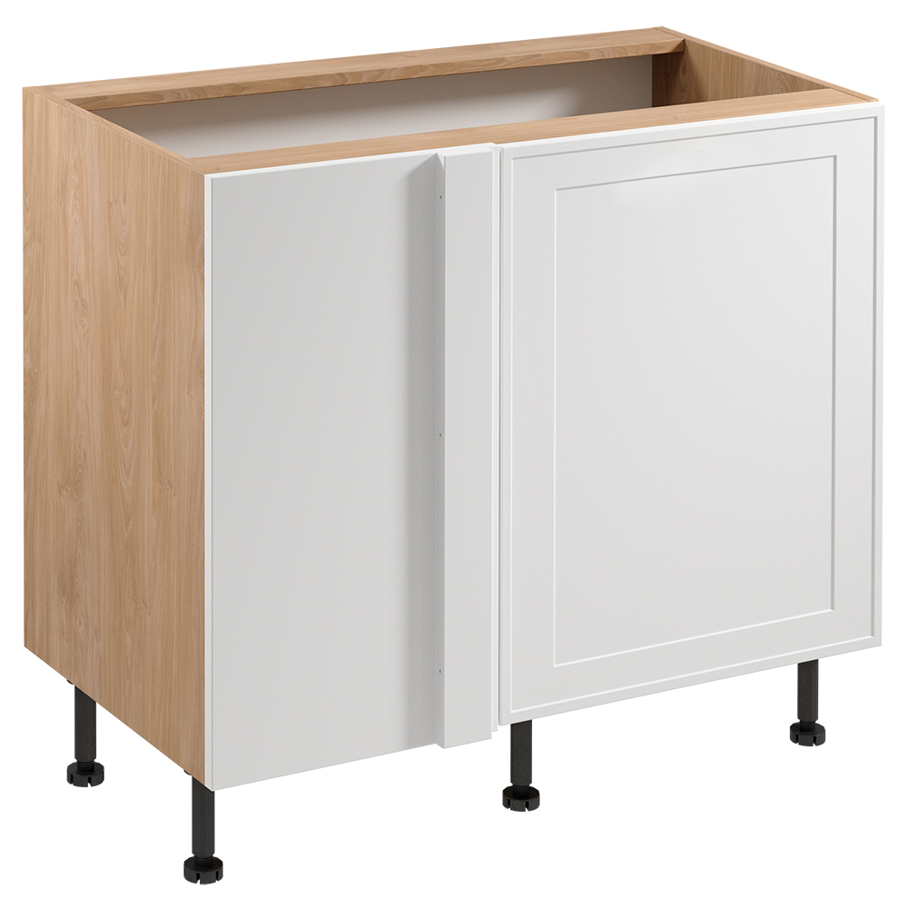 SORENTO pb | dolní skříňka D100N rohová | 120x60cm | UNI provedení | puccini/bílá