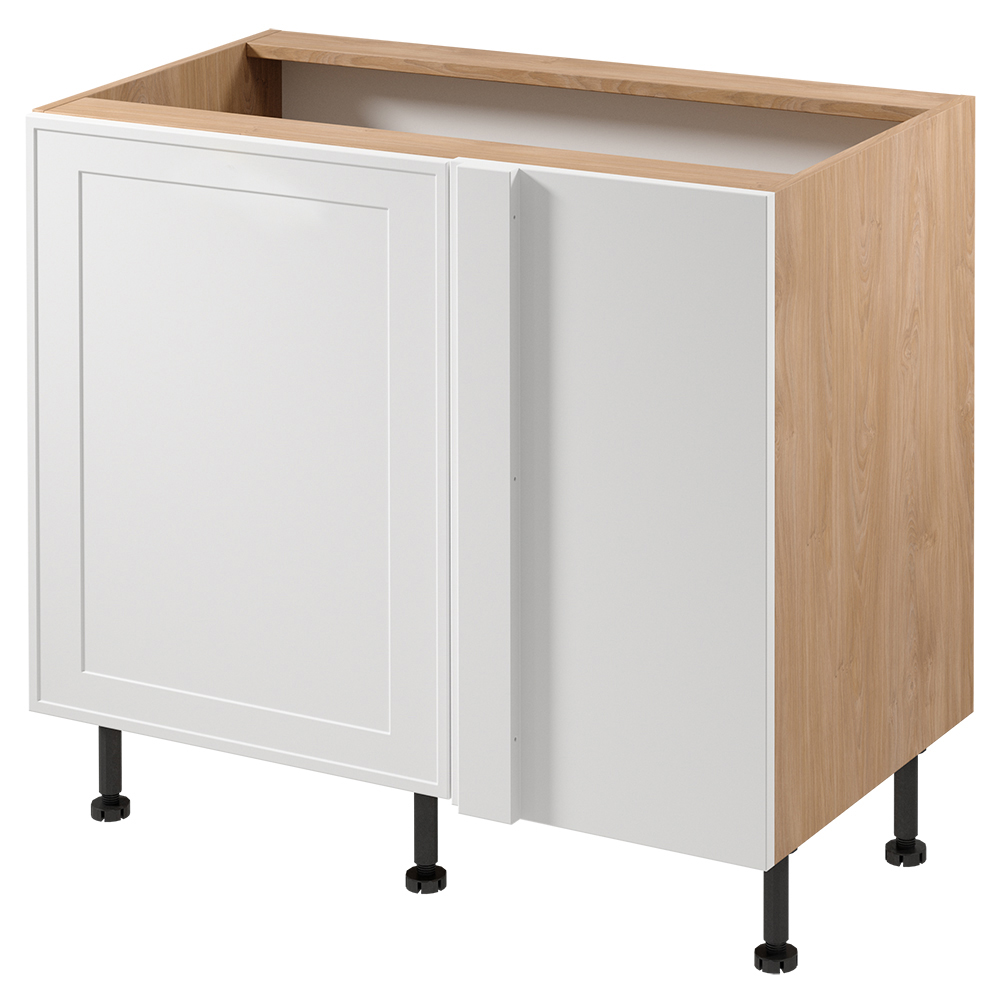 SORENTO pb | dolní skříňka D100N rohová | 120x60cm | UNI provedení | puccini/bílá