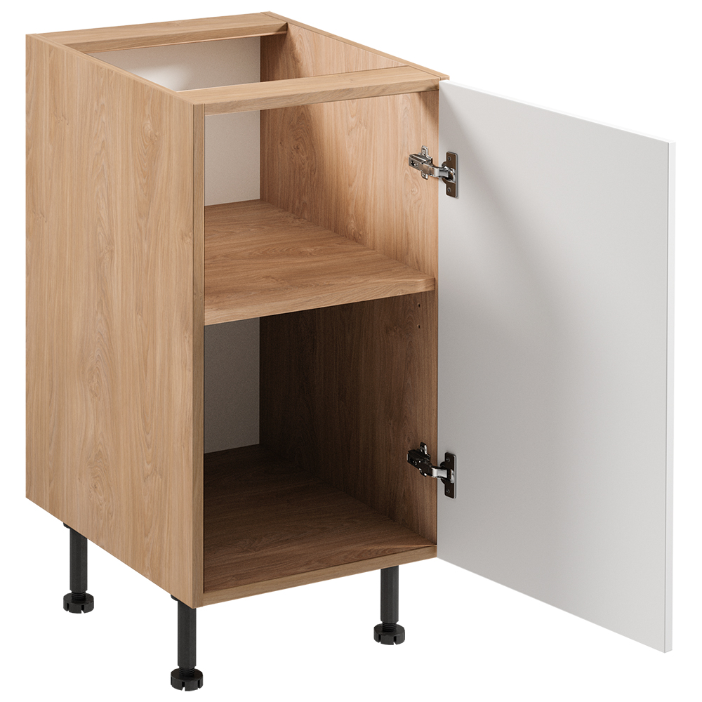 SORENTO pb | dolní skříňka D45 s dvířky | 45 cm | UNI provedení | puccini/bílá