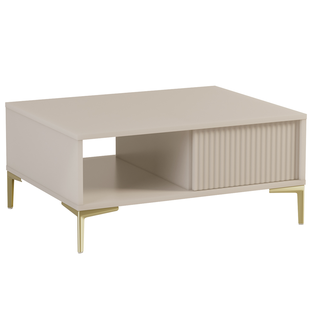 UNO | konferenční stolek ST | 89,6x70 cm | béžová | lamino o síle 18 mm