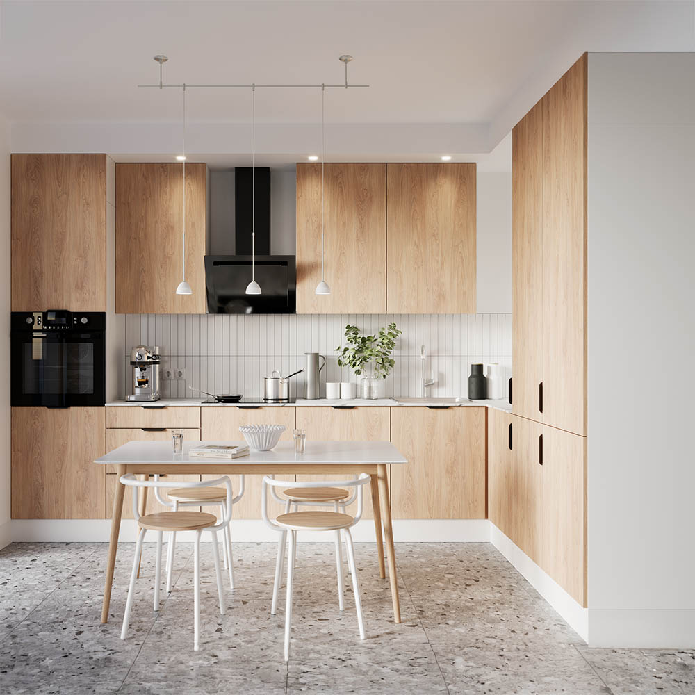 SORENTO bp | dolní skříňka D100N rohová | 120x60cm | UNI provedení | bílá/puccini