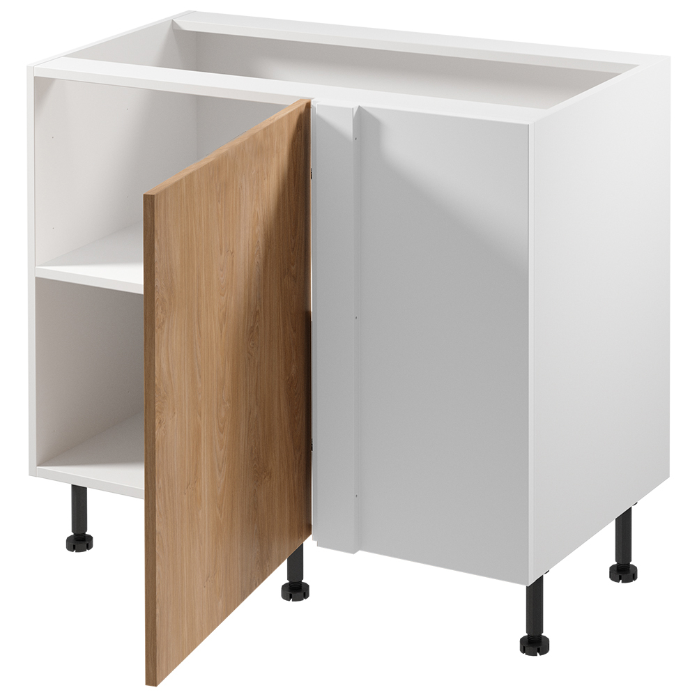 SORENTO bp | dolní skříňka D100N rohová | 120x60cm | UNI provedení | bílá/puccini