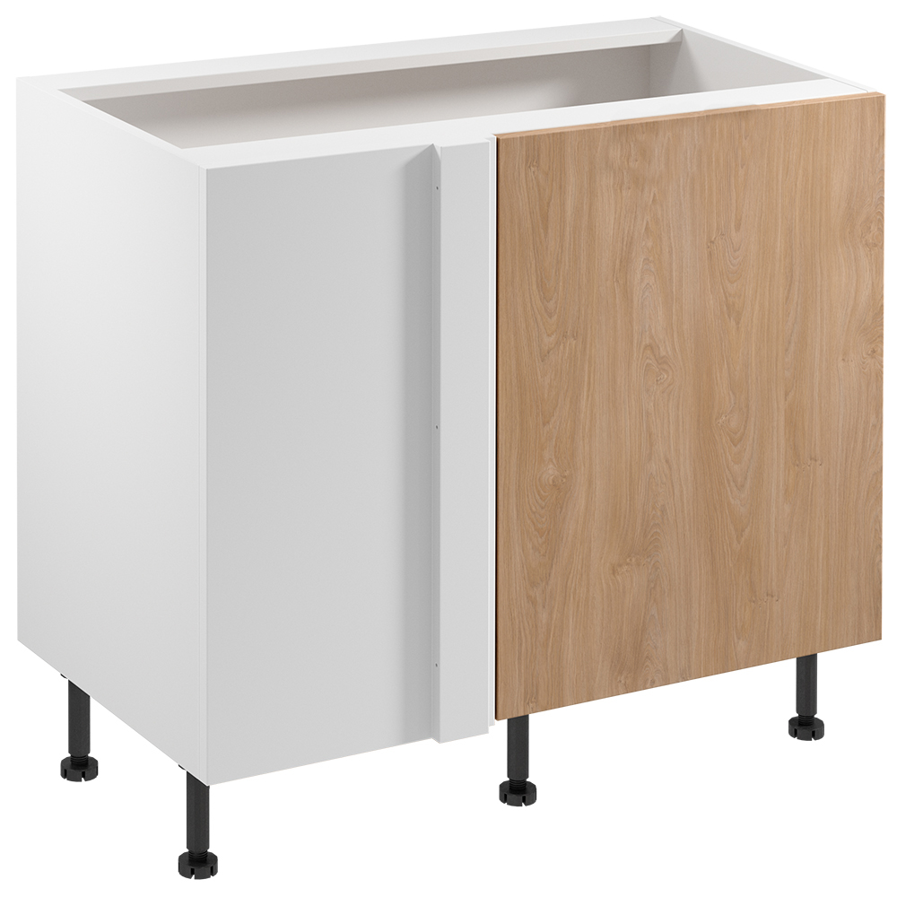 SORENTO bp | dolní skříňka D100N rohová | 120x60cm | UNI provedení | bílá/puccini