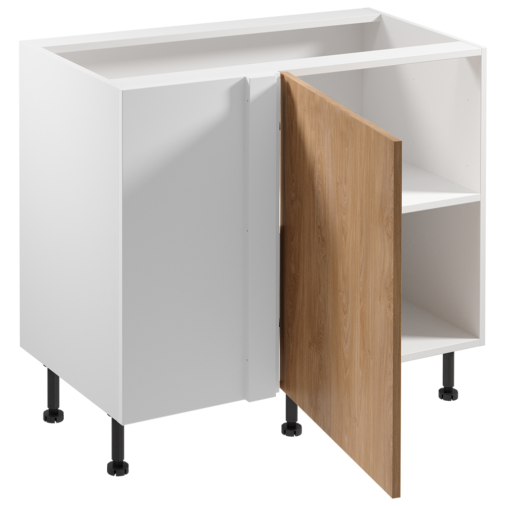 SORENTO bp | dolní skříňka D100N rohová | 120x60cm | UNI provedení | bílá/puccini