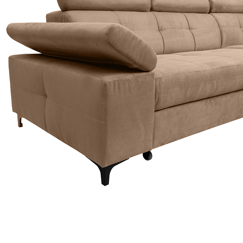 Sedací souprava NAPOLI | 260x174 | rozkládací + úložný prostor | PRAVÁ | VÝBĚR TKANIN