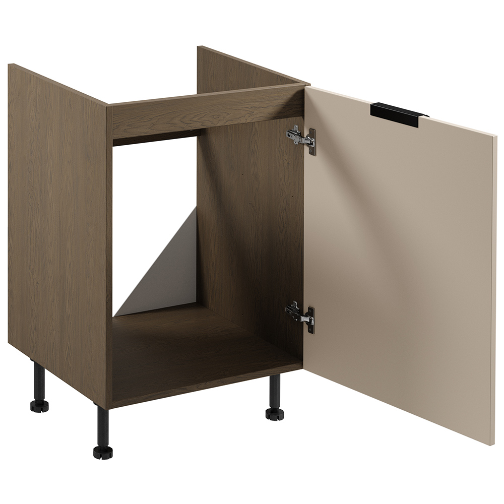 SORENTO bz | dolní skříňka D60Z dřezová | 60 cm | UNI provedení | baltic/béžová