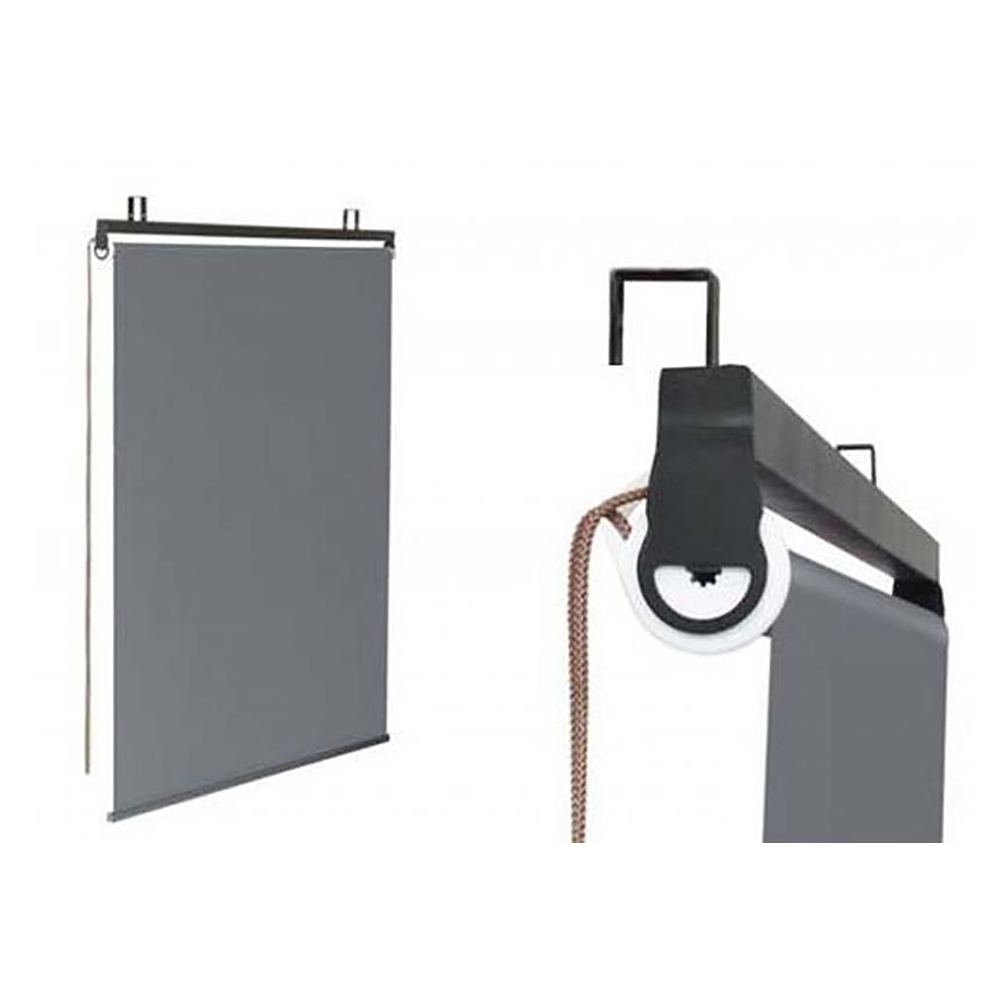 Stahovací roleta do pergoly SUNNY | 120x225 cm | šedá