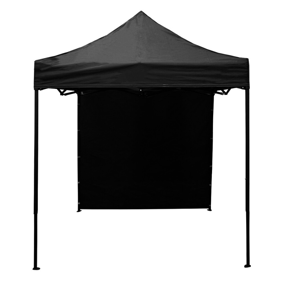 Zahradní altán přístřešek RORY | 3x3 m | čtvercový | ROZTAHOVACÍ SYSTÉM | černá