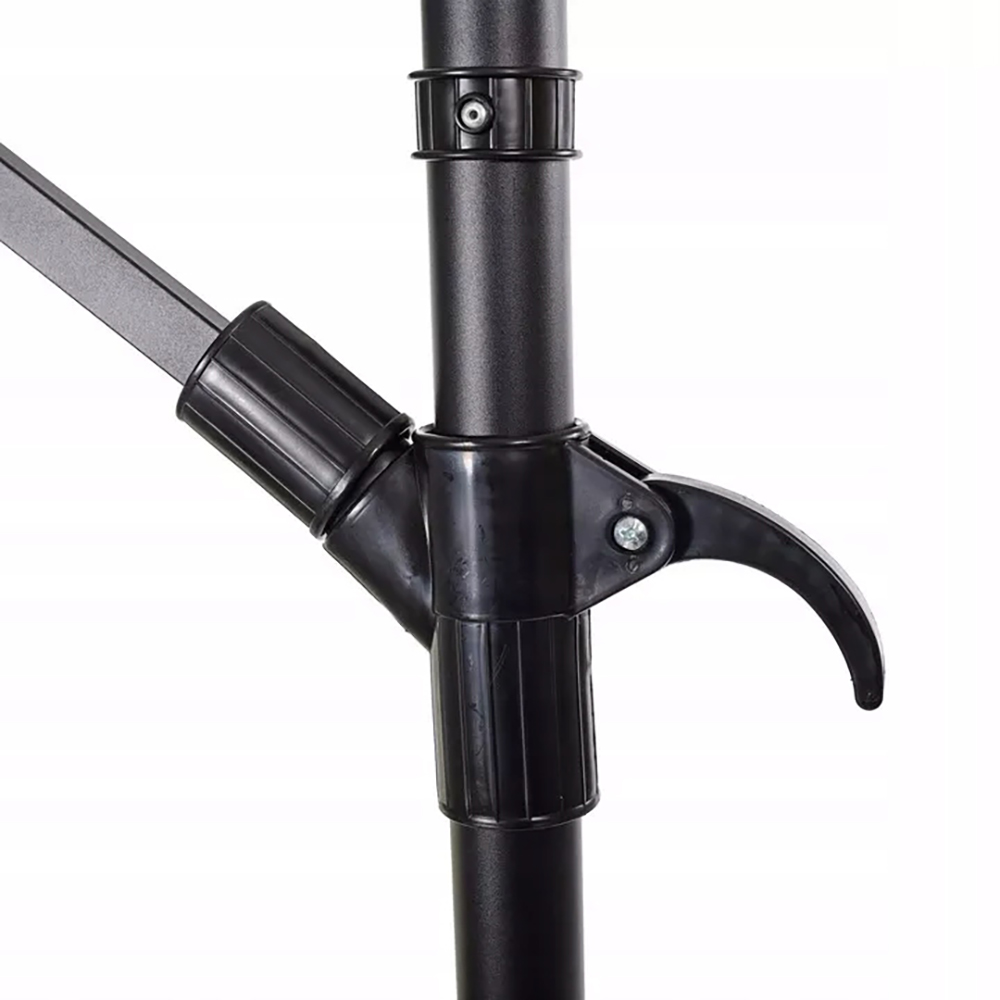 Zahradní deštník slunečník PASOL | průměr Ø 3 m | kulatý | šedá | GAO5316