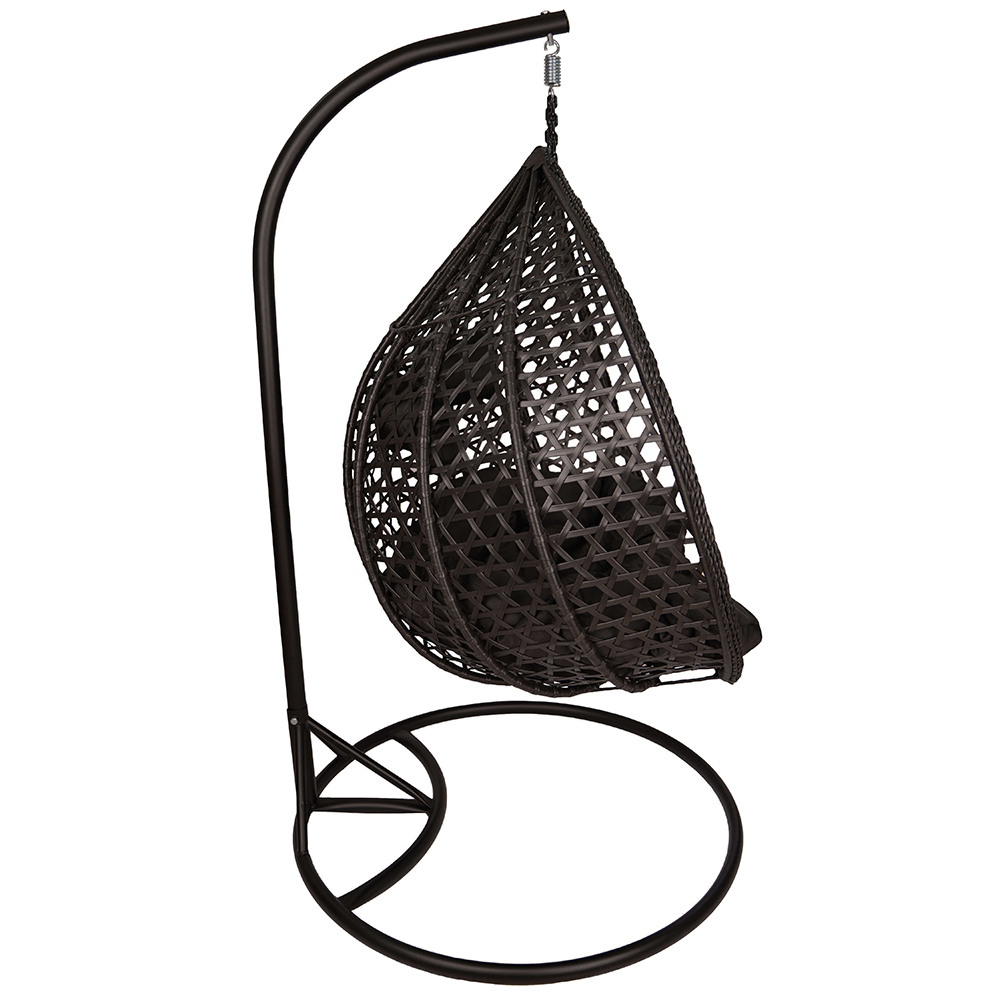 Závěsné zahradní křeslo ARUBA + černé polstrování v ceně
