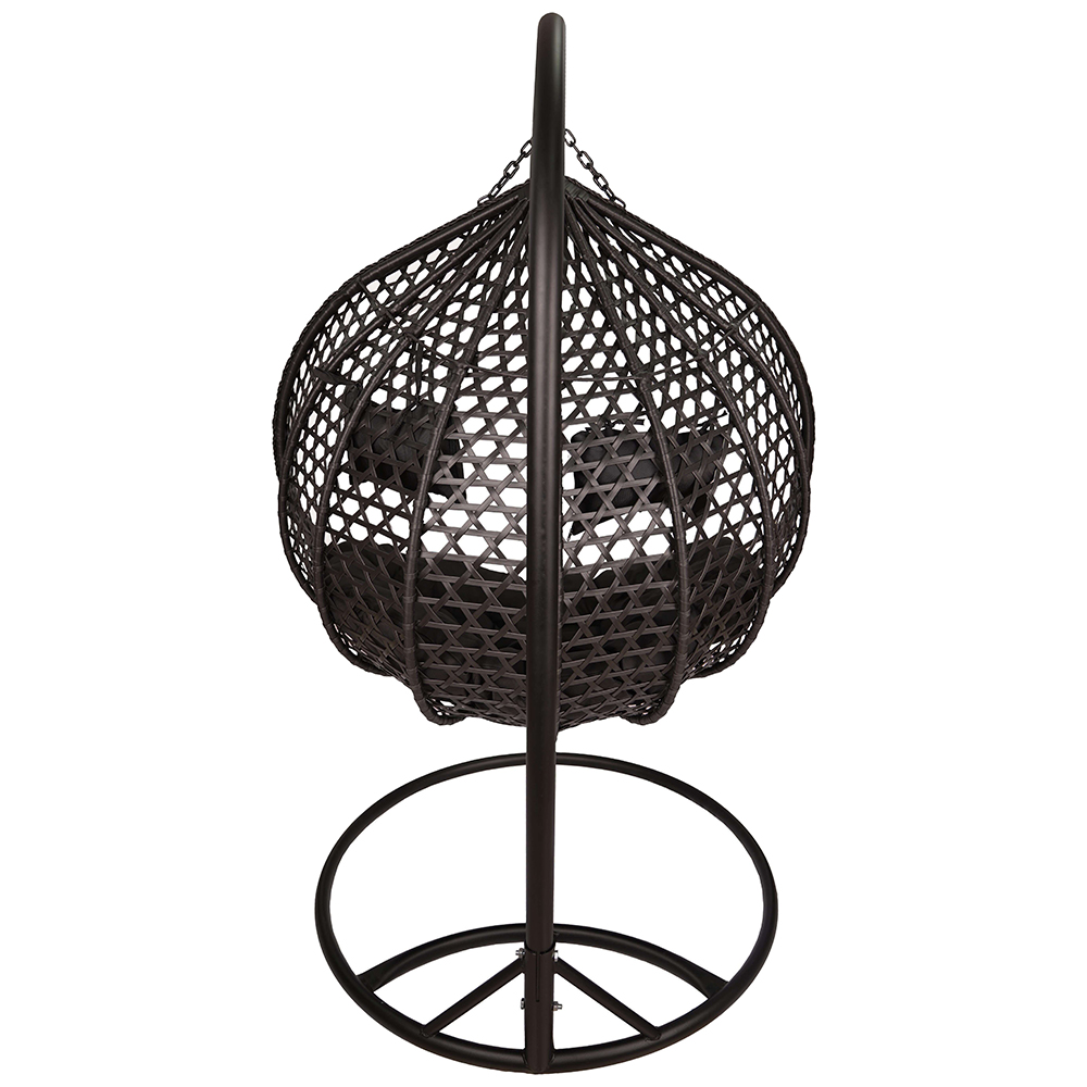 Závěsné zahradní křeslo ARUBA + černé polstrování v ceně