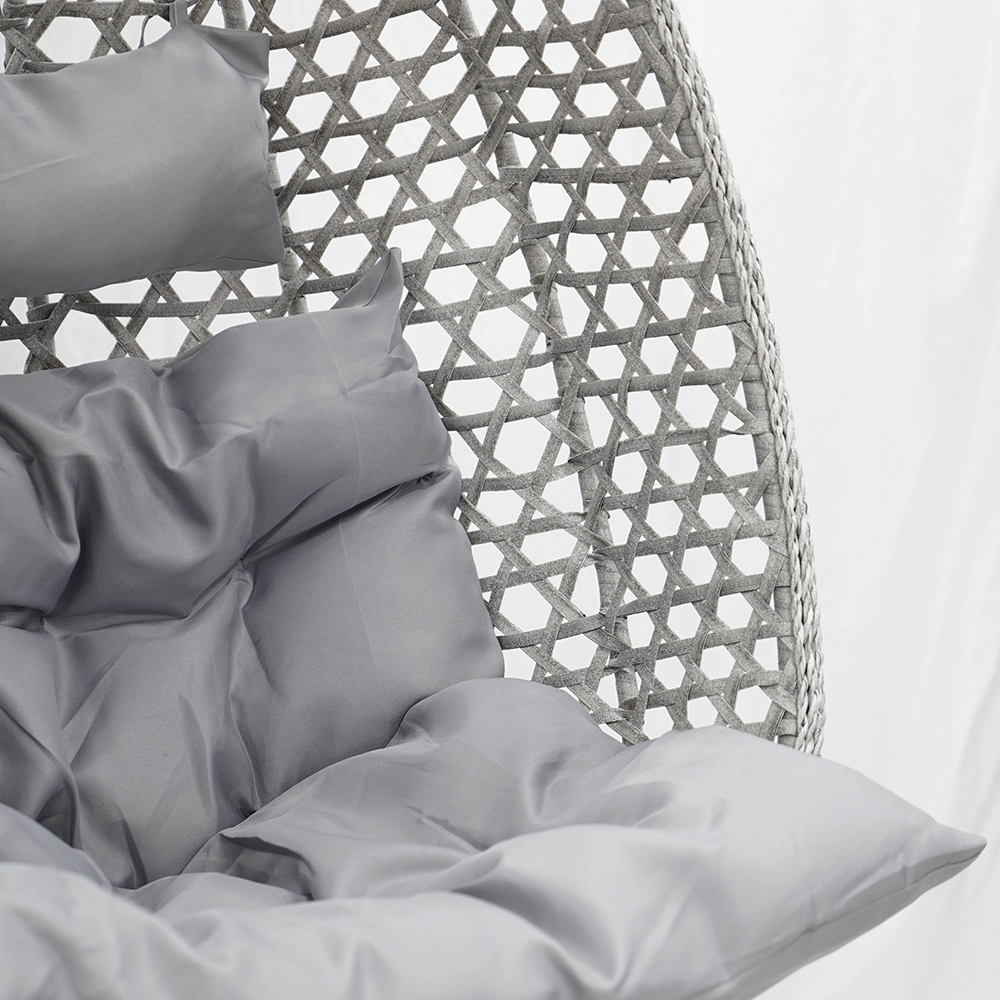 Závěsné zahradní křeslo LIMONE + šedé polstrování v ceně