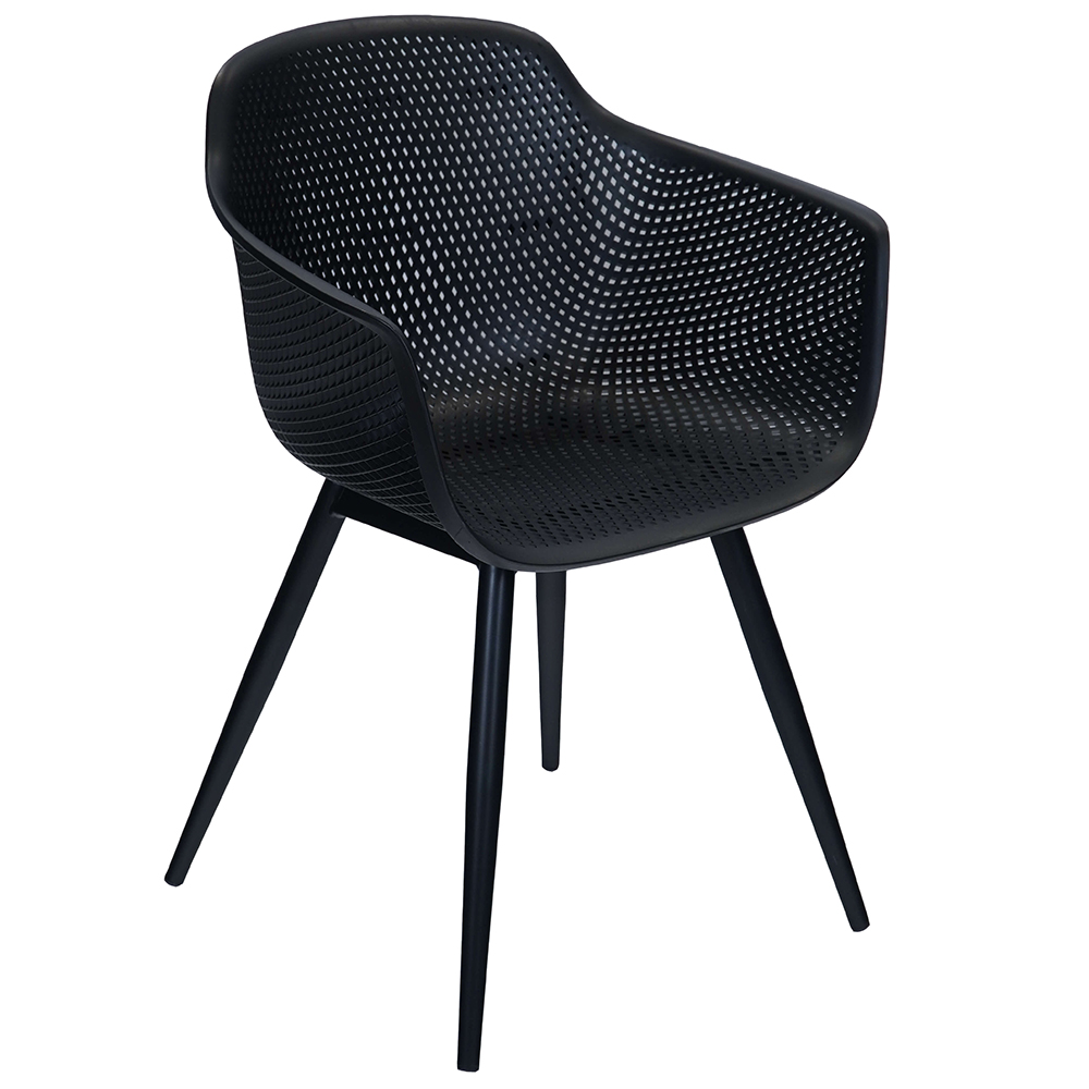 Zahradní židle ORTE | černá