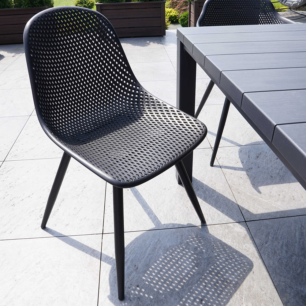 Zahradní židle ADRIA | černá