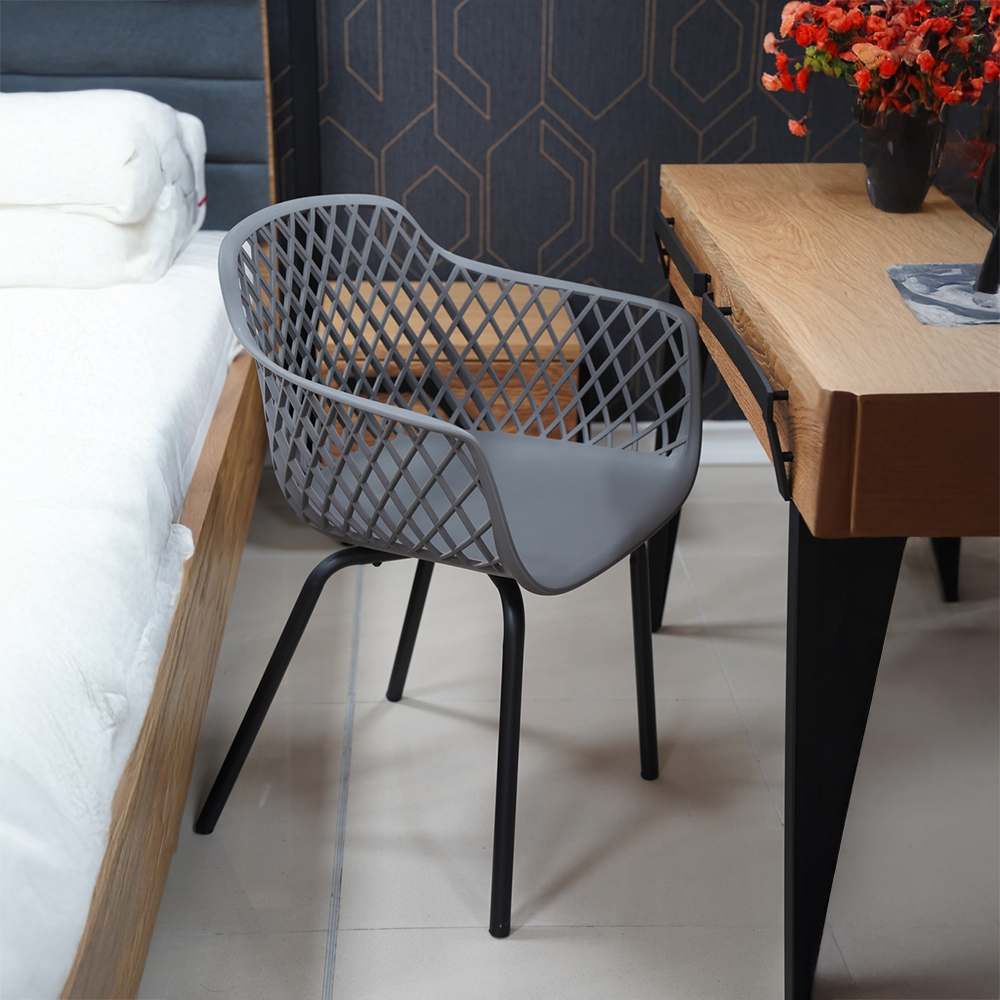 Zahradní židle ARIZO | šedá