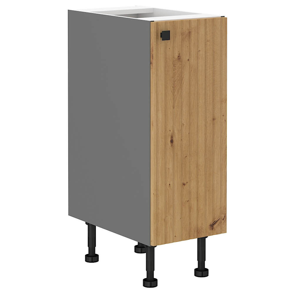 AVARANT sa | dolní skříňka 30D CARGO BB s výsuvným regálem | 30 cm | 3D povrch | šedá/artisan