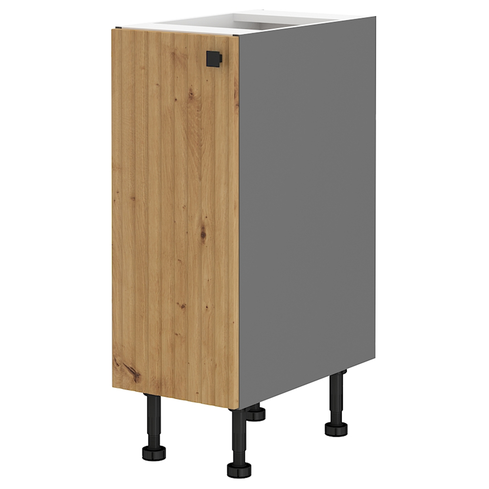 AVARANT sa | dolní skříňka 30D CARGO BB s výsuvným regálem | 30 cm | 3D povrch | šedá/artisan