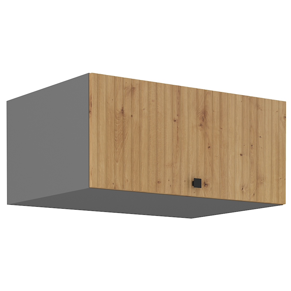 AVARANT sa | horní skříňka 80 NAGU-36 1F výklopná | 80 cm | 3D povrch | HLUBOKÁ | šedá/artisan