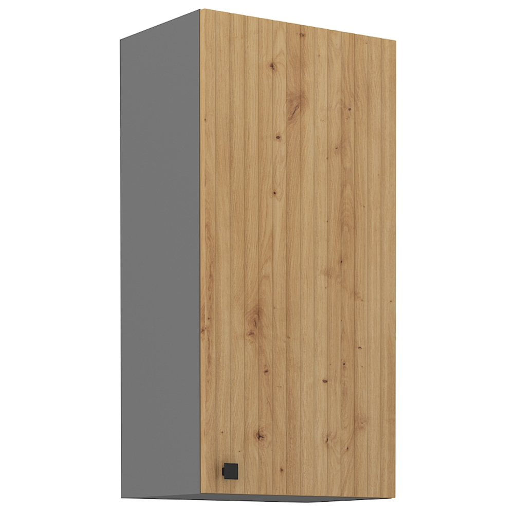 AVARANT sa | horní skříňka 45 G-90 1F | 45 cm | VYSOKÁ | 3D povrch | šedá/artisan