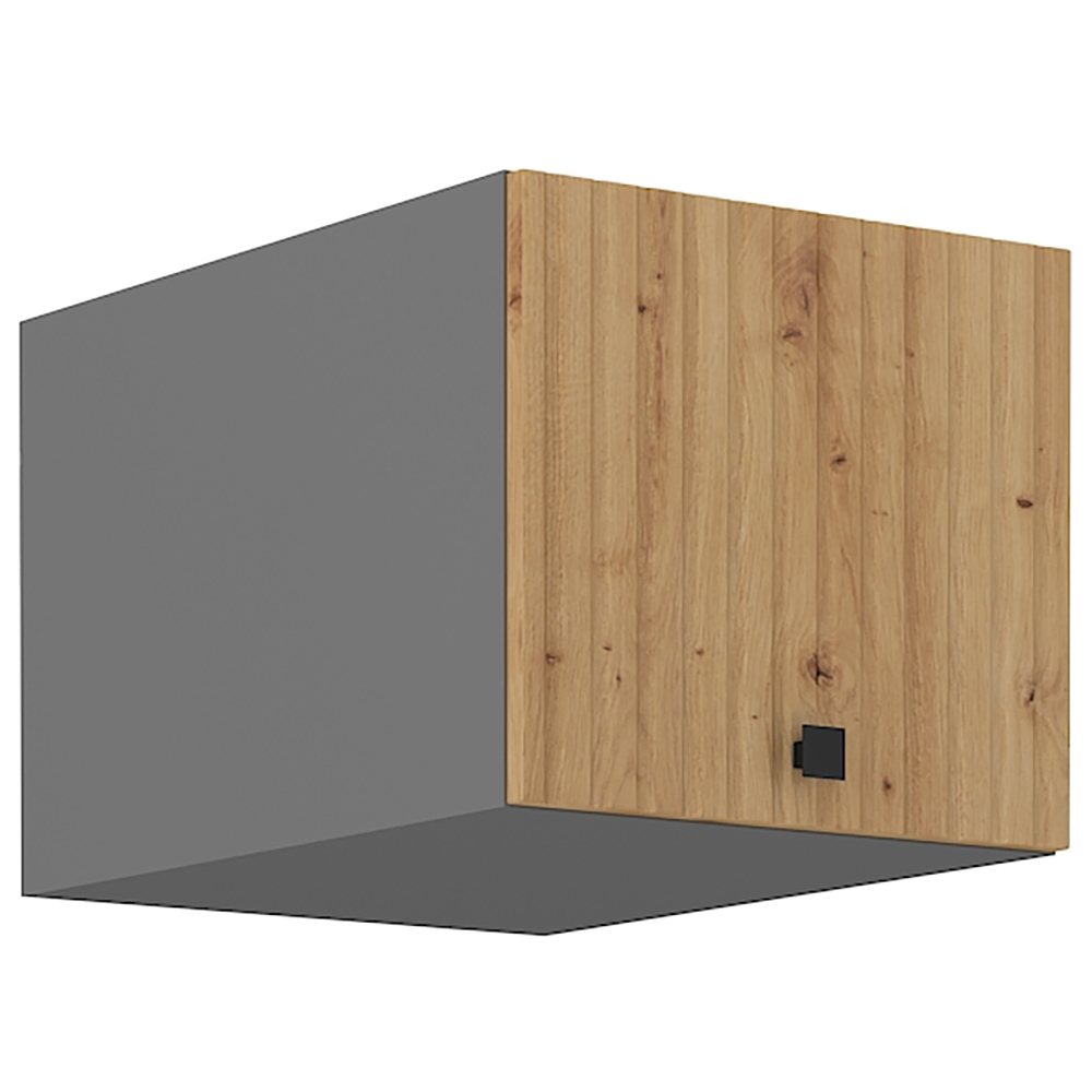 AVARANT sa | horní skříňka 40 NAGU-36 1F výklopná hluboká | 40 cm | 3D povrch | šedá/artisan