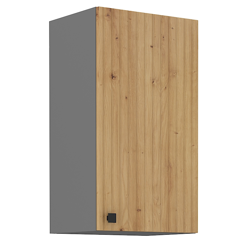 AVARANT sa | horní skříňka 40 G-72 1F | 40 cm | 3D povrch | šedá/artisan