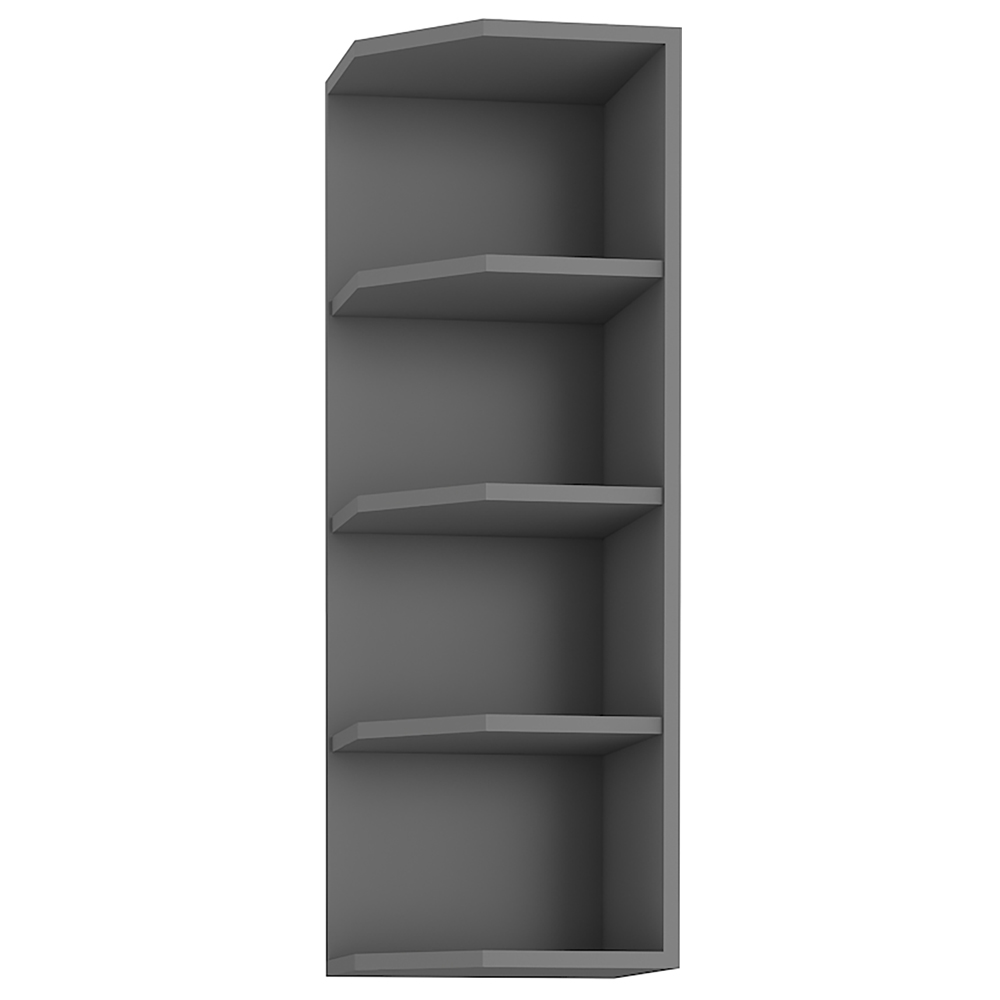 AVARANT sa | horní regál 30 G-90 ZAK ukončovací s policemi | 30 cm | UNI provedení | šedá