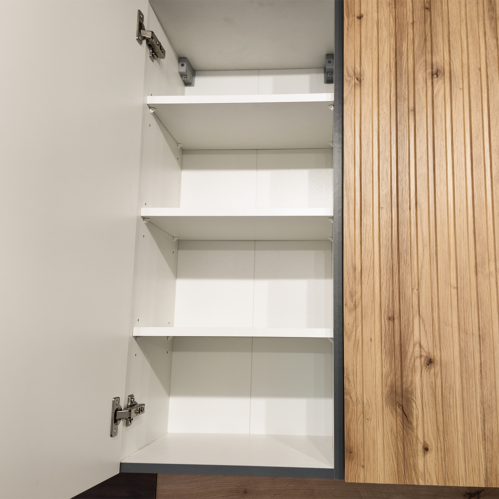 Kuchyňská linka AVARANT sa | 260 cm | 3D povrch | šedá/artisan