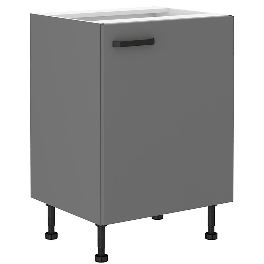 NESSANT se | dolní skříňka 60 D 1F s policí | 80 cm | šedá