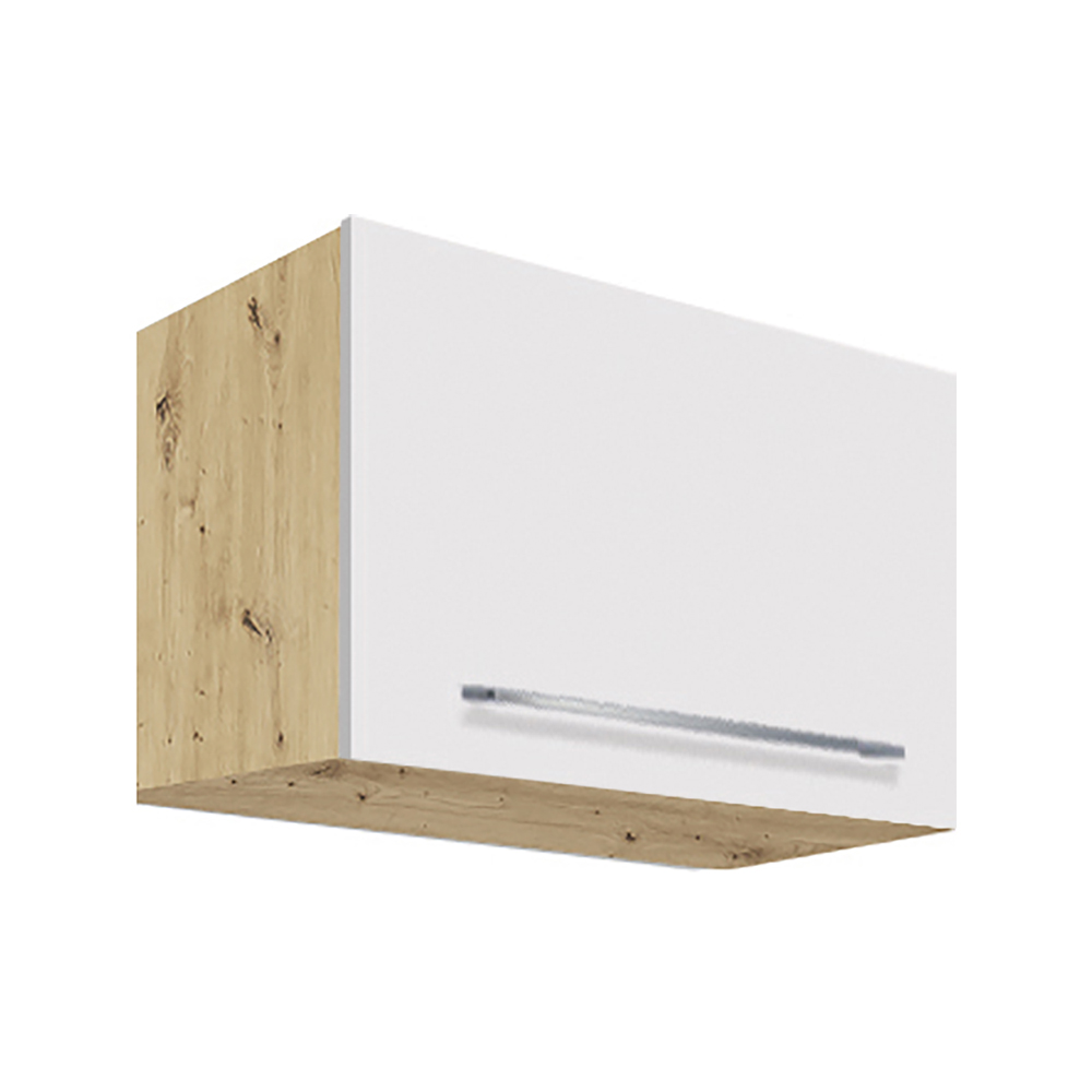 CREATIVA wh | horní skříňka CRE-35G výklopná | 50 cm | VÝBĚR KORPUSU a KOVÁNÍ | bílá lesk