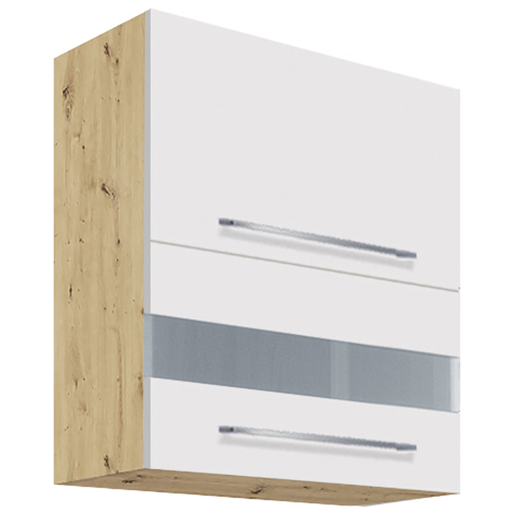 CREATIVA wh | horní skříňka CRE-40G výklopná | 60 cm | VÝBĚR KORPUSU a KOVÁNÍ | bílá lesk