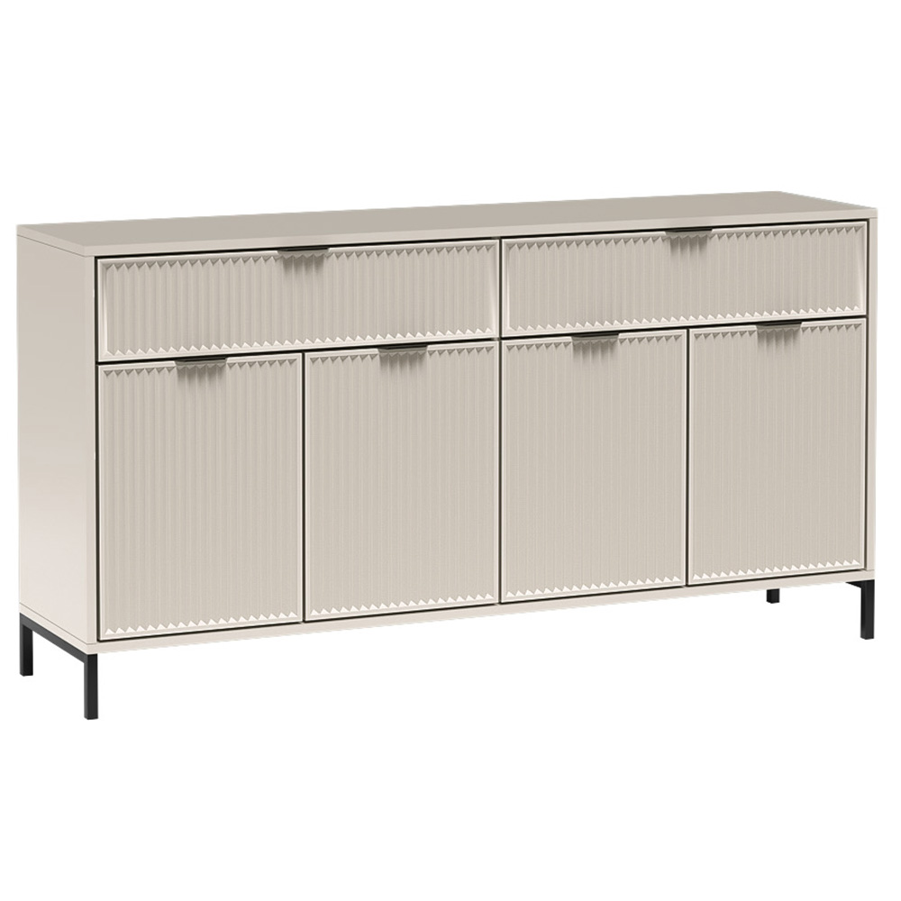 STYLES k | komoda LS-1 | 165 cm | 3D povrch | kašmír