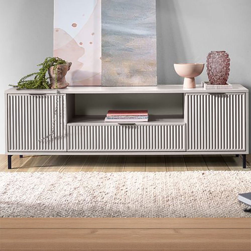 STYLES k | TV stolek LS-4 | 165 cm | 3D povrch | kašmír